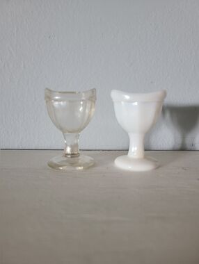 Pair of Vintage Eye Wash Cups